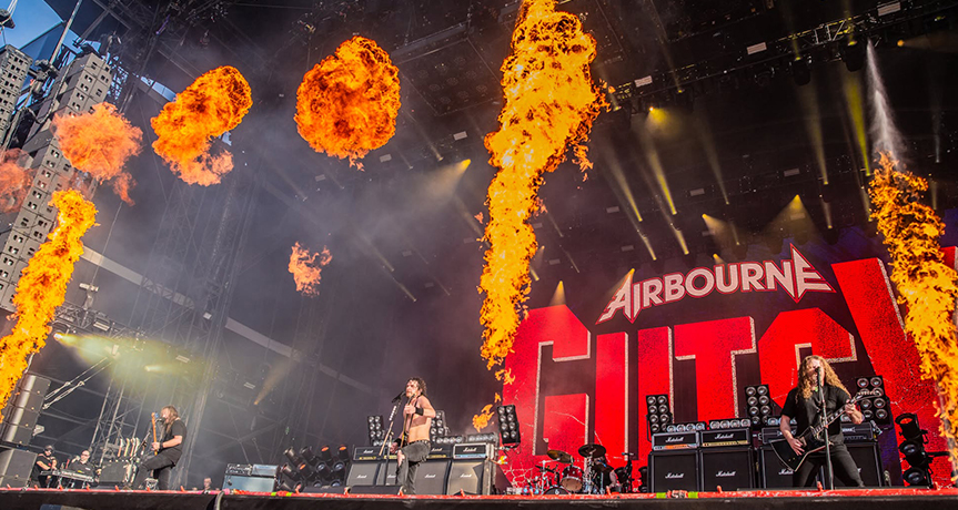 AIRBOURNE – ‘AIRBOURNE’ REVIEW: ROCK ‘N’ ROLL WITH THE PEDAL TO THE FLOOR