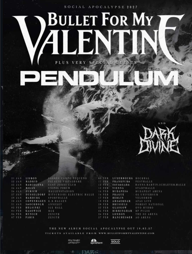 Dark Divine 2026 tour